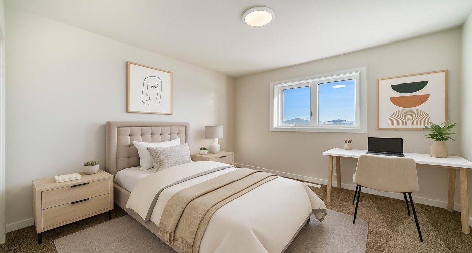 VIRTUALLY STAGED • PLEASE NOTE: Photos are of a DIFFERENT Spec Home of the same model – fit and finish may differ. Interior selections and floorplans shown in photos.