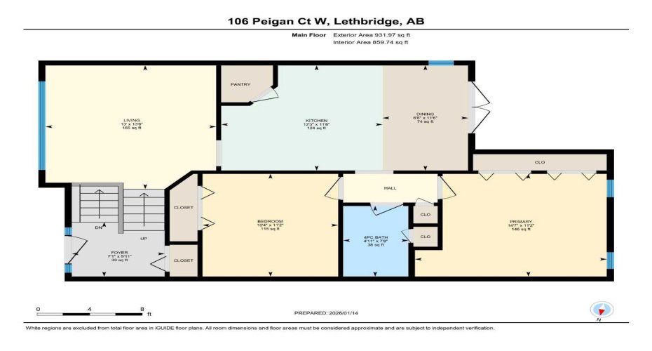 106 Peigan Court, Lethbridge, Alberta T1K 7N8, 3 Bedroom Bedrooms, 0 ,2 BathroomBathrooms,Residential,For Sale,Peigan,0,A2327287