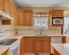 Alternate view of the kitchen.