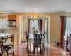 View of the dining room.