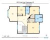 Floor plan for the 2nd floor.
