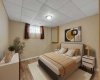 4th bedroom in the basement.