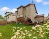 Big fenced-in yard with 2-tiered deck!
