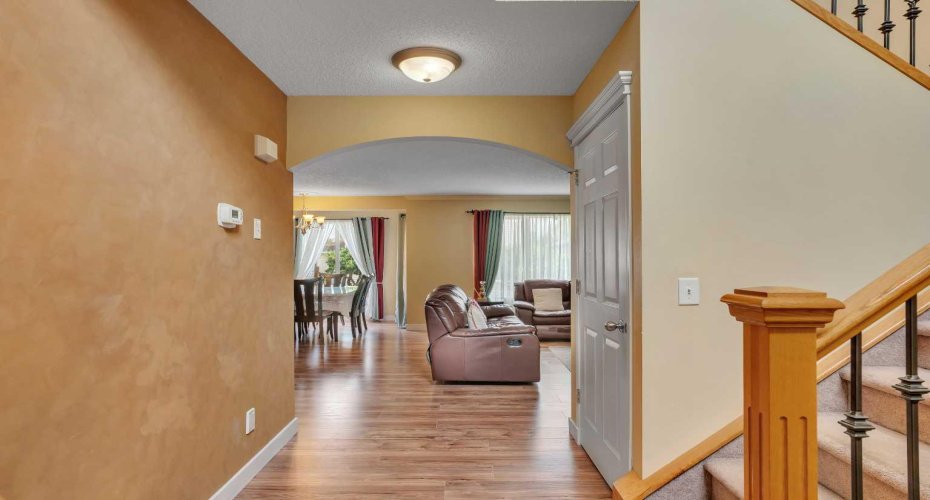 Further in is the main living area.