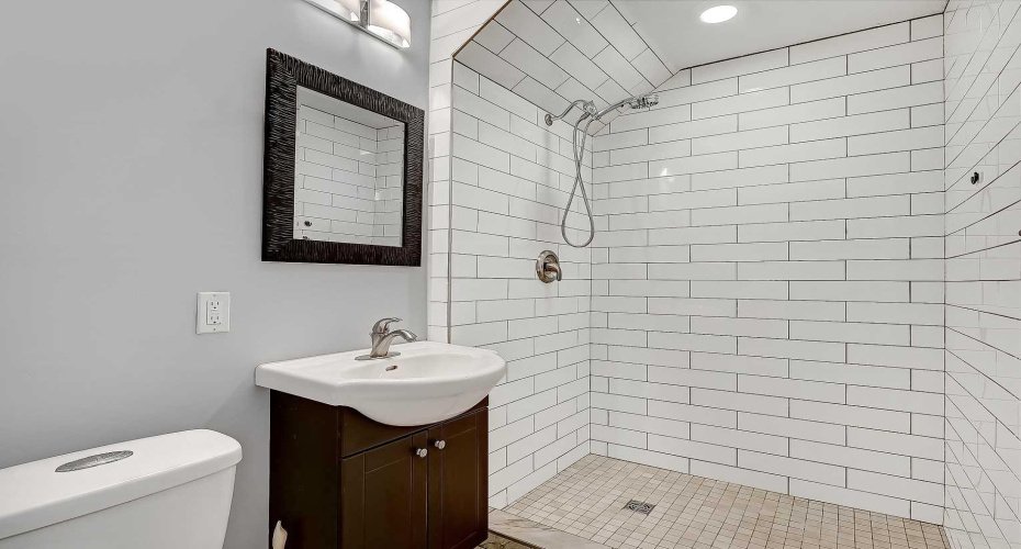 3 piece bathroom -lower level