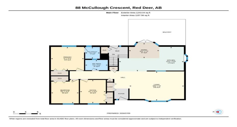 88 McCullough Cresent, Red Deer, Alberta T4R 1S7, 4 Bedroom Bedrooms, 0 ,3 BathroomBathrooms,Residential,For Sale,McCullough Cresent,0,A2327417