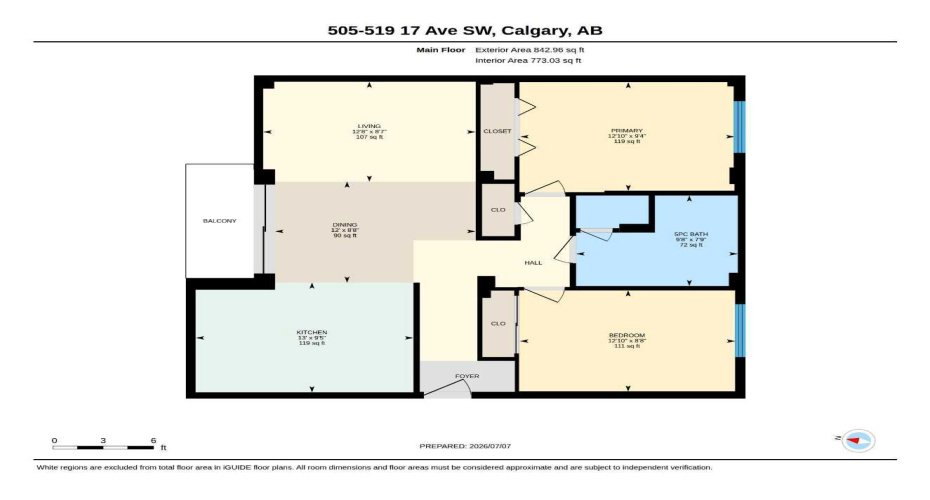 519 17 Avenue, Calgary, Alberta T2S 0A9, 2 Bedroom Bedrooms, 0 ,1 BathroomBathrooms,Residential,For Sale,17,0,A2327433