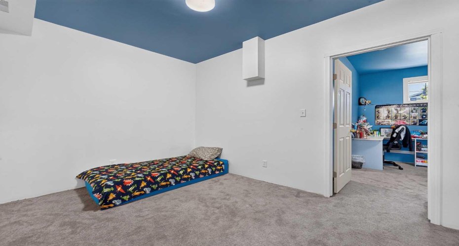 Could be a home office, or play area for the kids!
