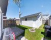 Private backyard