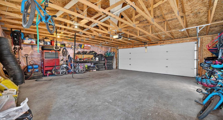 Double detached garage with 220V power - great if you have an EV