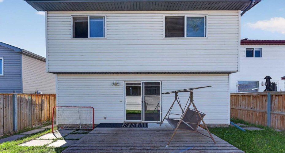 Back deck