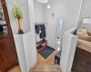 Spacious entry