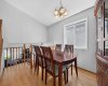 Dining room off the kitchen