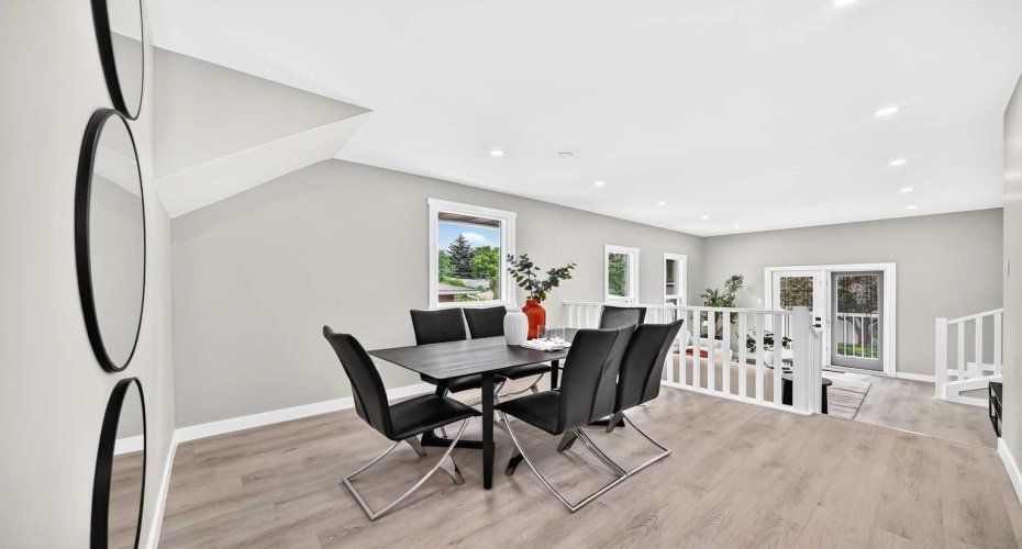 dining room to family