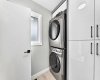 new mudroom with laundry