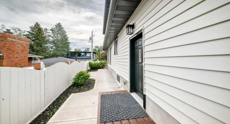 side entrance