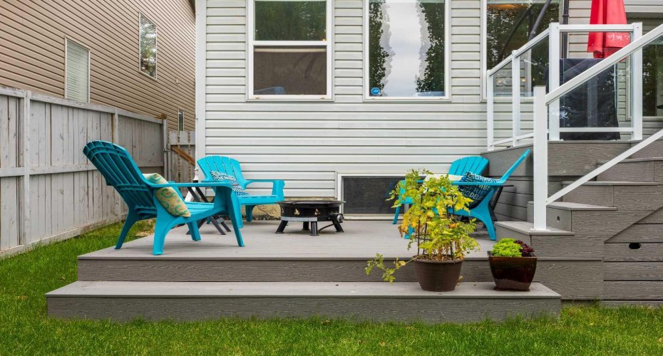 It's the everyday spot — coffee at sunrise, s'mores at dusk.
