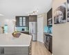 Every corner earns its place: a corner pantry, and French-door fridge. Function and beauty, side by side.