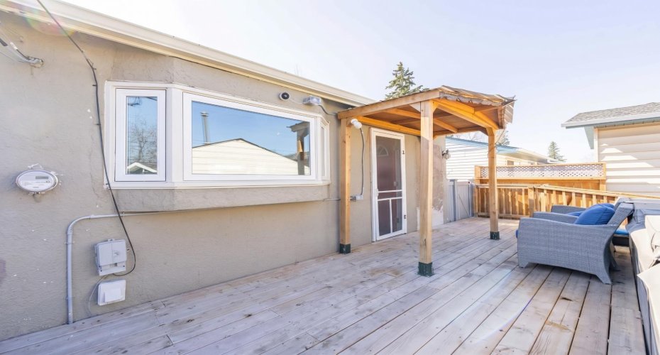 Back deck
