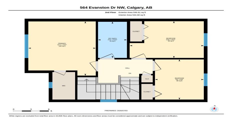 564 Evanston Drive, Calgary, Alberta T3P 0H4, 4 Bedroom Bedrooms, 0 ,3 BathroomBathrooms,Residential,For Sale,Evanston,0,A2327832