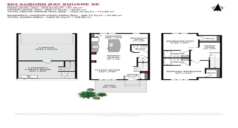 604 Auburn Bay Square, Calgary, Alberta T3M 0Y9, 2 Bedroom Bedrooms, 0 ,3 BathroomBathrooms,Residential,For Sale,Auburn Bay,0,A2327868