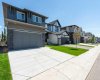 Front view elevstion / virtually added landscaping