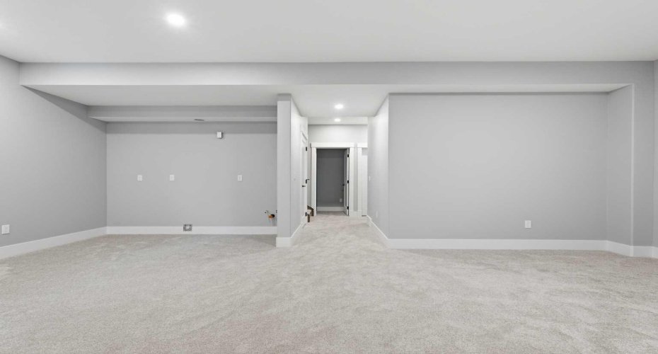 Recreational/family room basement
