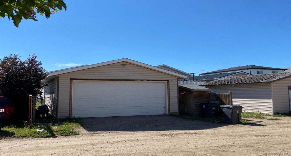 East facing garage