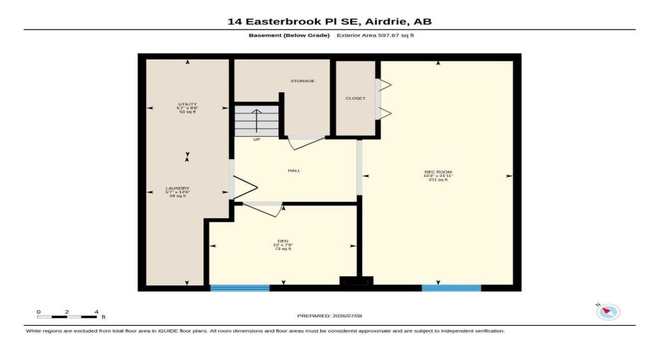 14 Easterbrook Place, Airdrie, Alberta T4B 2H2, 4 Bedroom Bedrooms, 0 ,3 BathroomBathrooms,Residential,For Sale,Easterbrook,0,A2327919