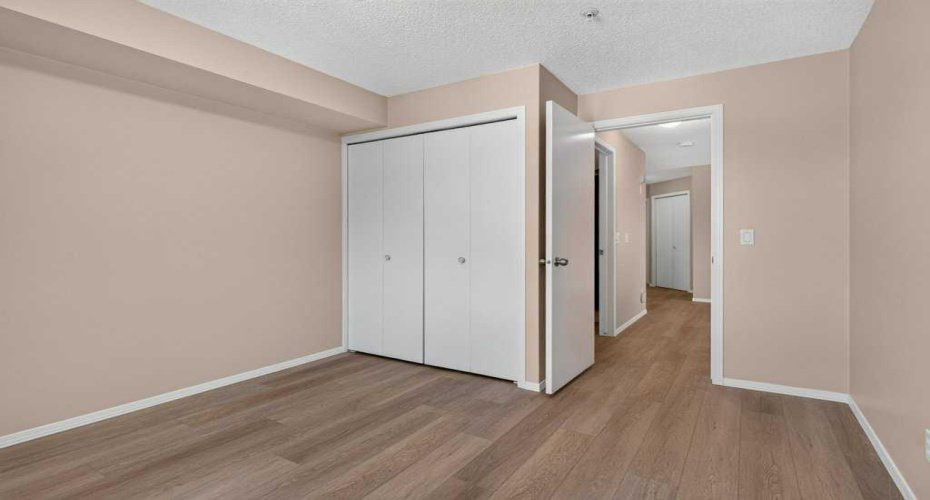 Quiet location with stairwell on this wall (left)