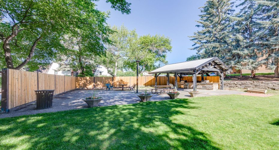 BBQ and picnic common area