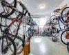 Convenient bike storage