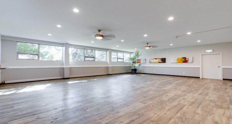 A large banquet hall is also part of the amenities in this great complex