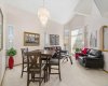 Dining and Living rooms