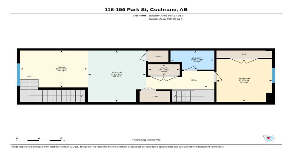 156 Park Street, Cochrane, Alberta T4C 3H3, 3 Bedrooms Bedrooms, ,2 BathroomsBathrooms,Residential,For Sale,Park,A2310718