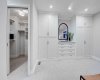 Walk-in-closet and additional built-ins