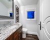 2 pc bath on loft level.