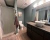 Ensuite in basement Bedroom