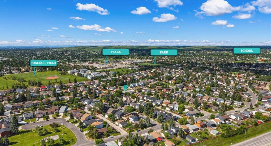 close to shopping, parks, playgrounds and schools. The perfect location