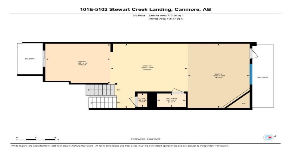 101E Stewart Creek Landing, Canmore, Alberta T1W 0E3, 3 Bedroom Bedrooms, 0 ,3 BathroomBathrooms,Residential,For Sale,Stewart Creek,0,A2328258