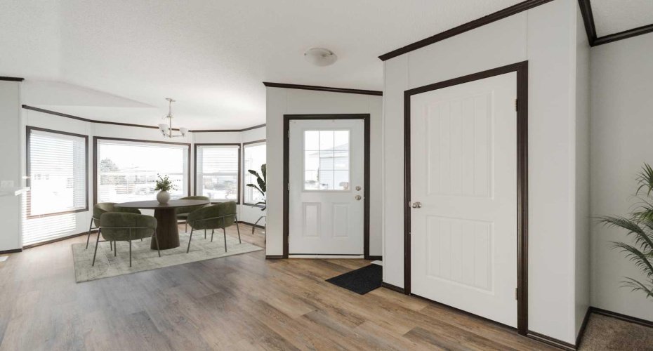 (Adding virtual unattached goods (chattels) of realistic size to property photos in order to give perspective on room dimensions.)