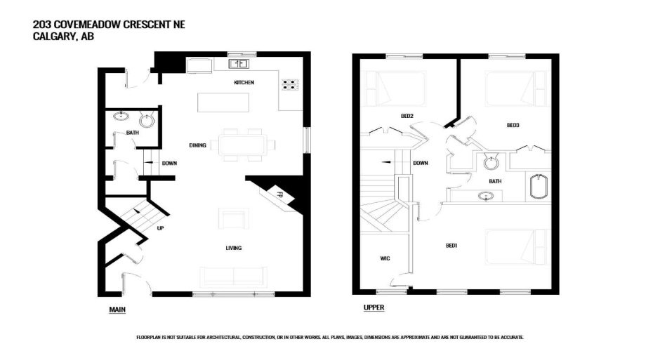203 Covemeadow Crescent, Calgary, Alberta T3K6B1, 3 Bedroom Bedrooms, 0 ,2 BathroomBathrooms,Residential,For Sale,Covemeadow,0,A2325400