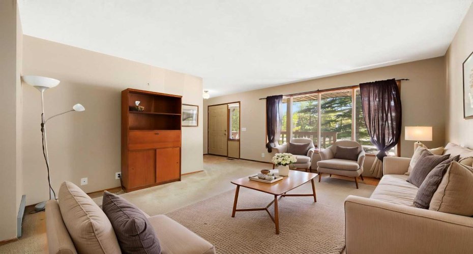 Living Room Virtually Staged
