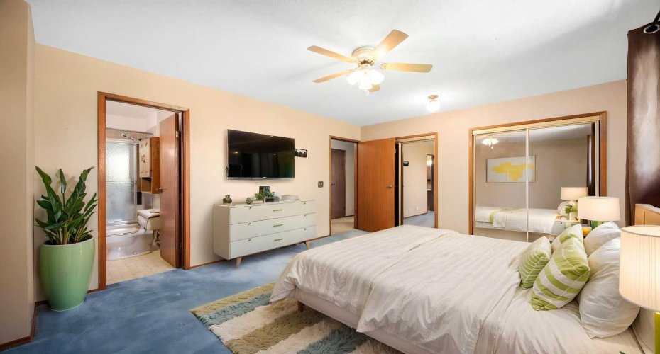 Primary Bedroom Virtually Staged