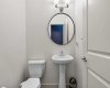 Half Bath on Main Floor