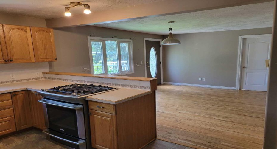 Kitchen to front door