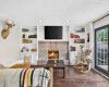 Wood Burning Fireplace