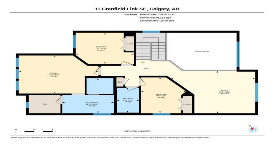 11 Cranfield Link, Calgary, Alberta T3M 1H9, 4 Bedroom Bedrooms, 0 ,4 BathroomBathrooms,Residential,For Sale,Cranfield,0,A2326967