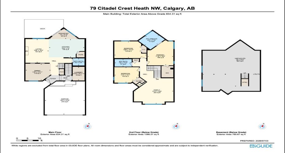 79 Citadel Crest Heath, Calgary, Alberta T3G 4W4, 3 Bedroom Bedrooms, 0 ,3 BathroomBathrooms,Residential,For Sale,Citadel Crest,0,A2327203