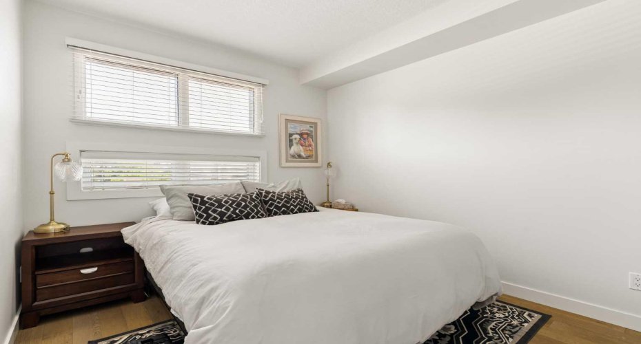 Spacious primary bedroom